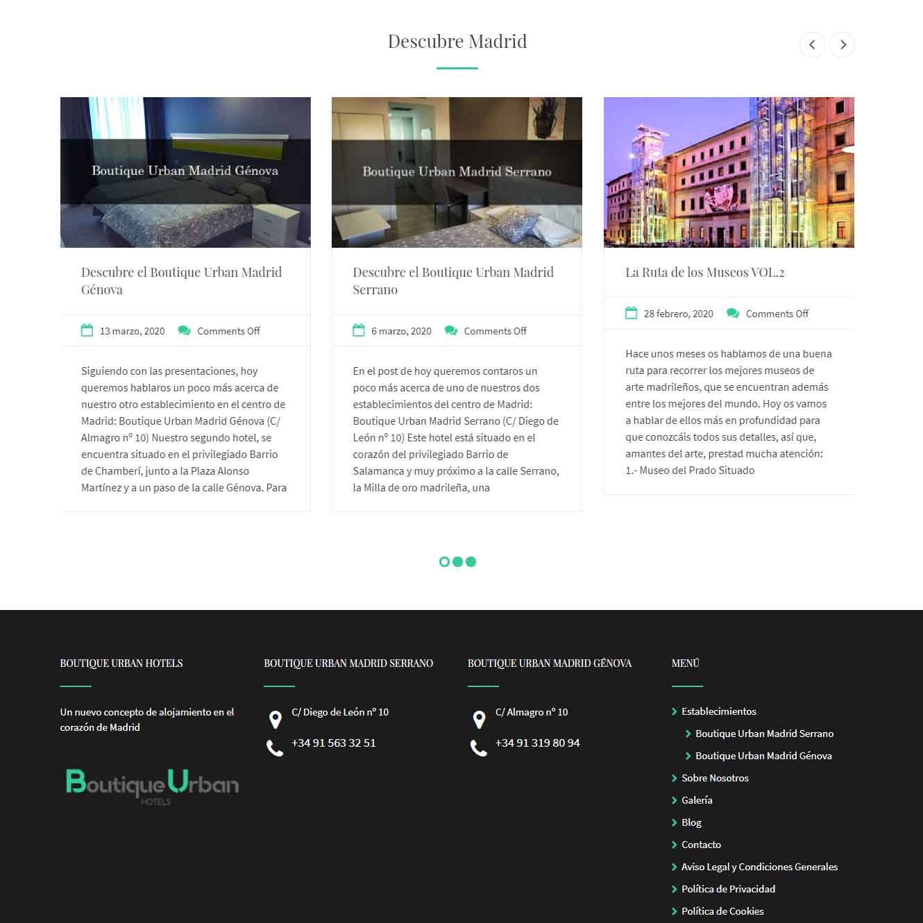 Diseño-web-Boutique-Urban-Hotels